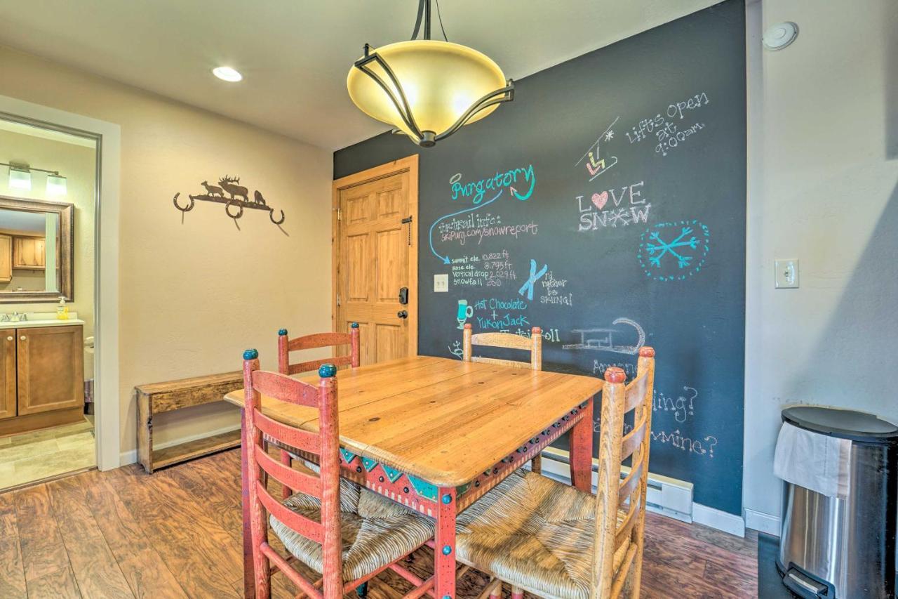 Durango Resort Condo With Balcony And Mtn Views! Durango Mountain Resort  Esterno foto